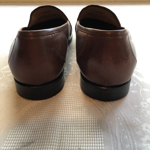 Johnston & Murphy Brown Leather Loafers Oxford Men’s Size 13 Slip-On Shoes main image 13